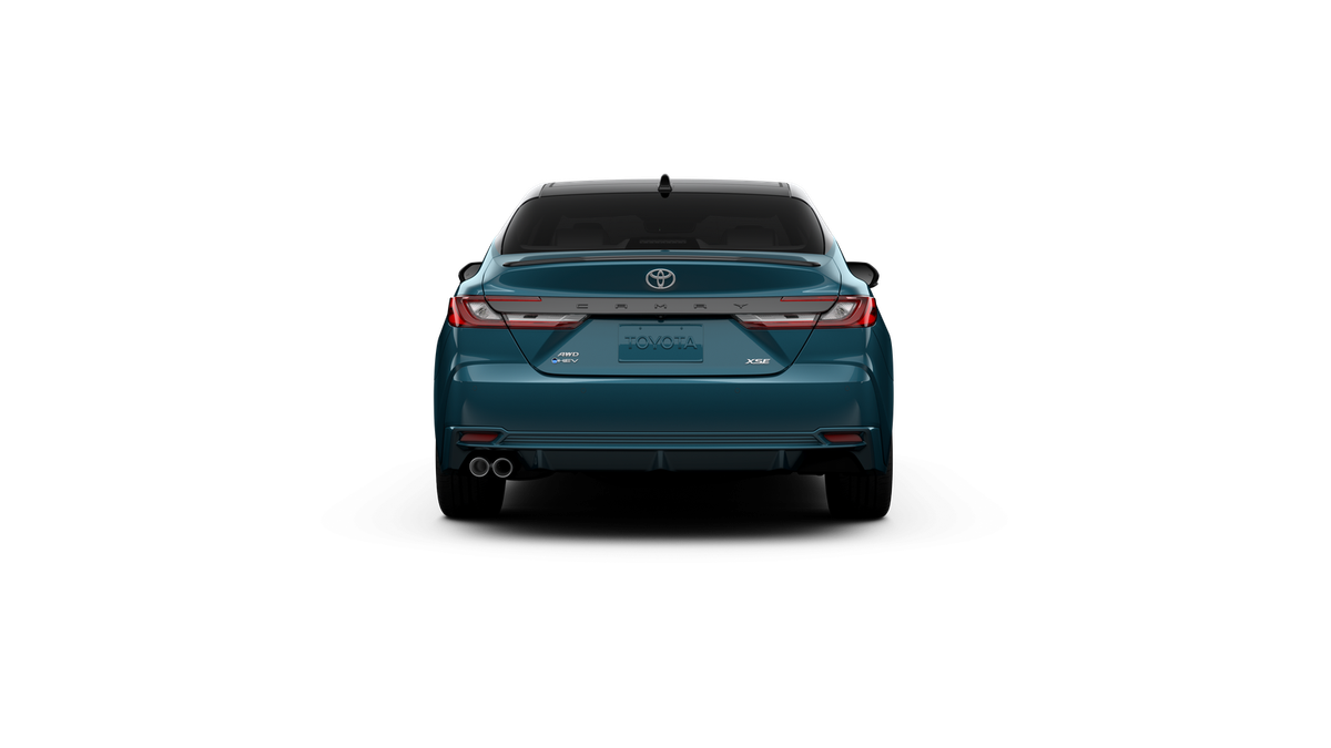 New 2026 Ocean Gem with Midnight Black Metallic roof Toyota XSE image 8