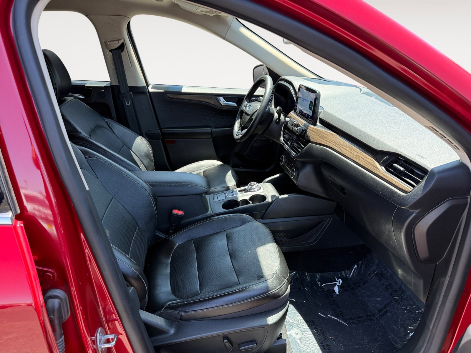 Used 2020 Red Metallic Ford Titanium image 19