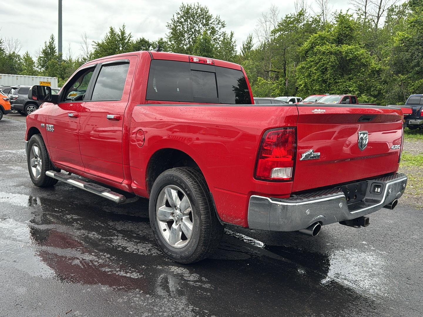 Used 2017 Flame Red Clearcoat Ram Big Horn image 6