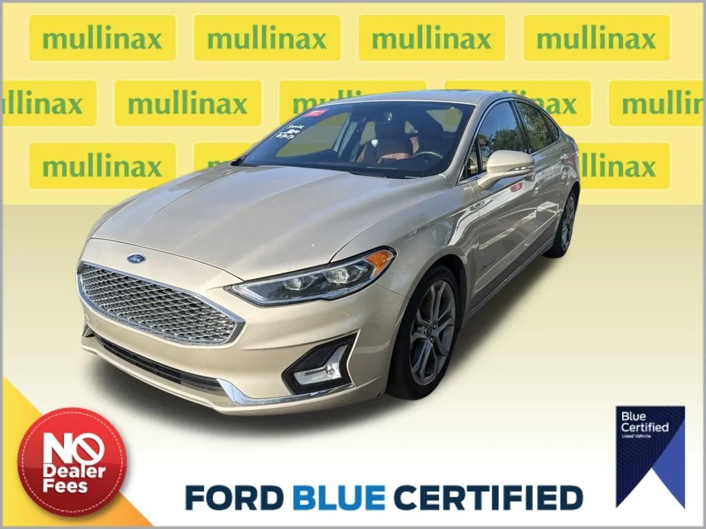 Certified Used 2019 Gold Ford Titanium image 1