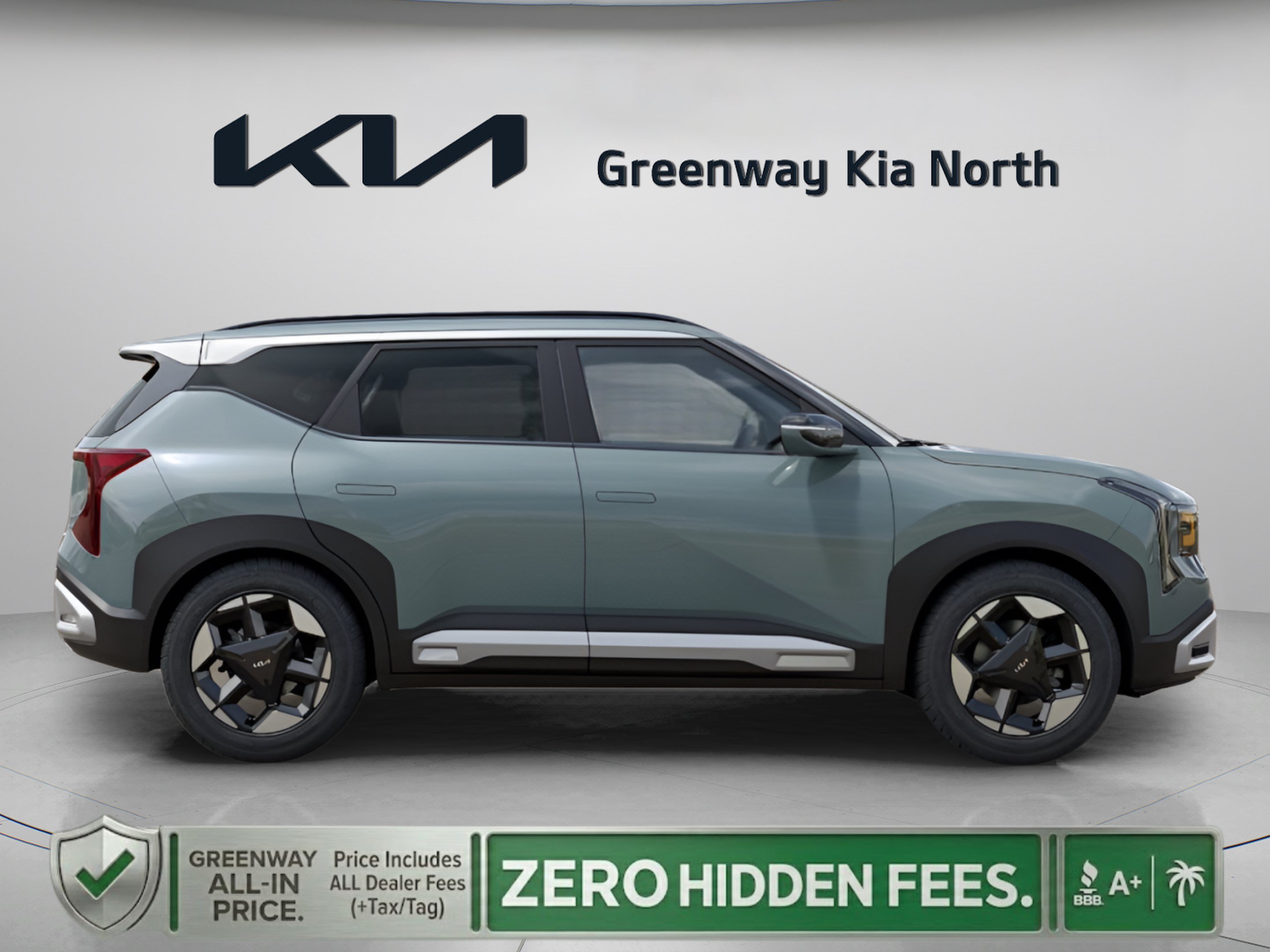 New 2027 Iceberg Green Kia EX image 9
