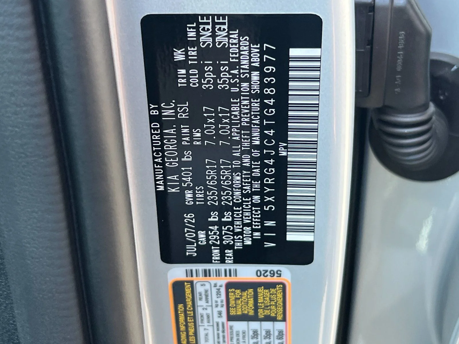 New 2026 White Kia LX image 34