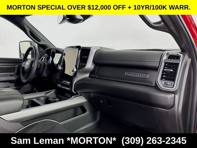 New 2026 Molten Red Pearl-Coat Exterior Paint Ram Laramie image 28