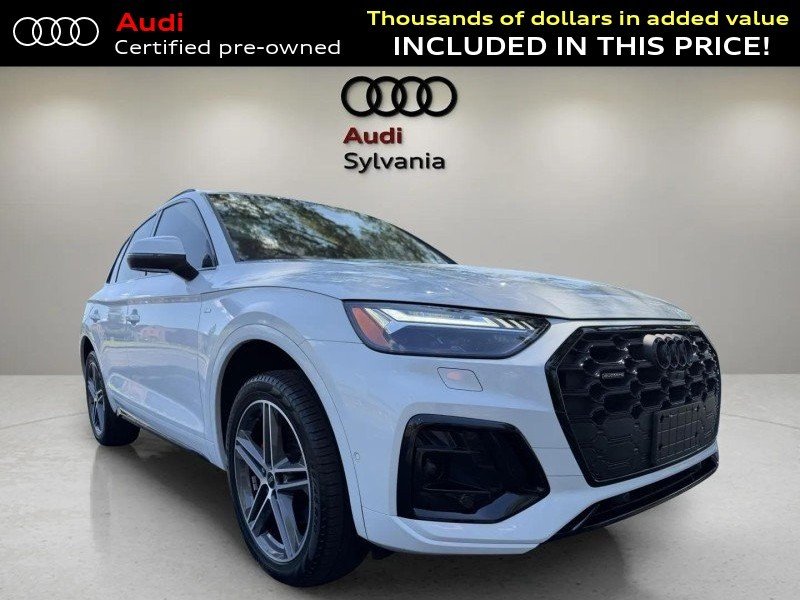 Certified Used 2024 Glacier White Metallic Audi S line Prestige image 1
