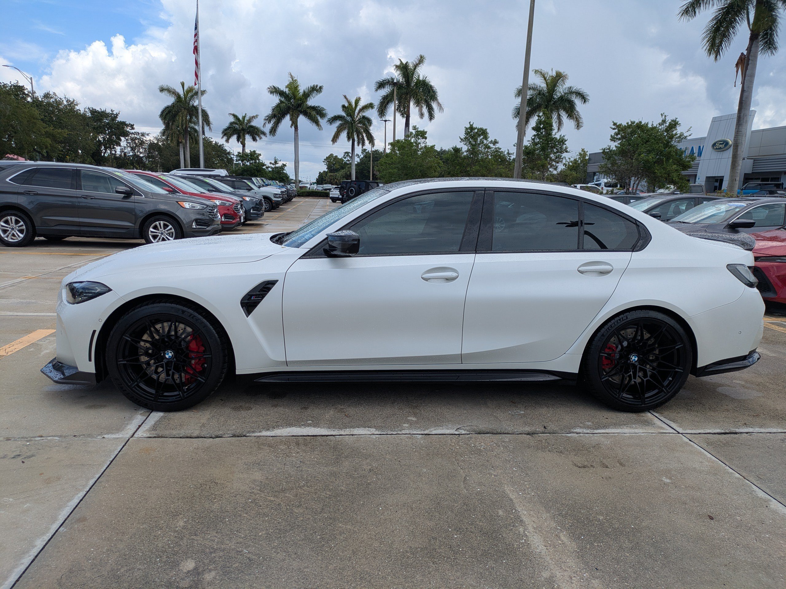 Used 2024 Frozen Solid White BMW Competition xDrive image 7