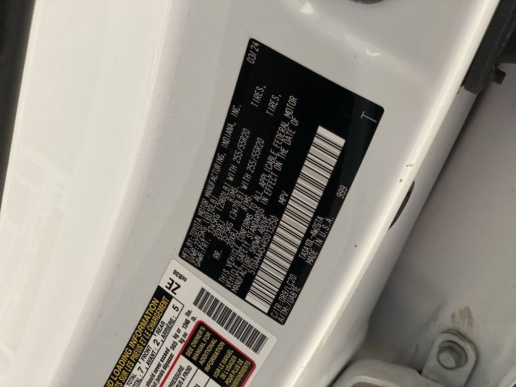 Used 2024 Off-white Toyota Limited image 20