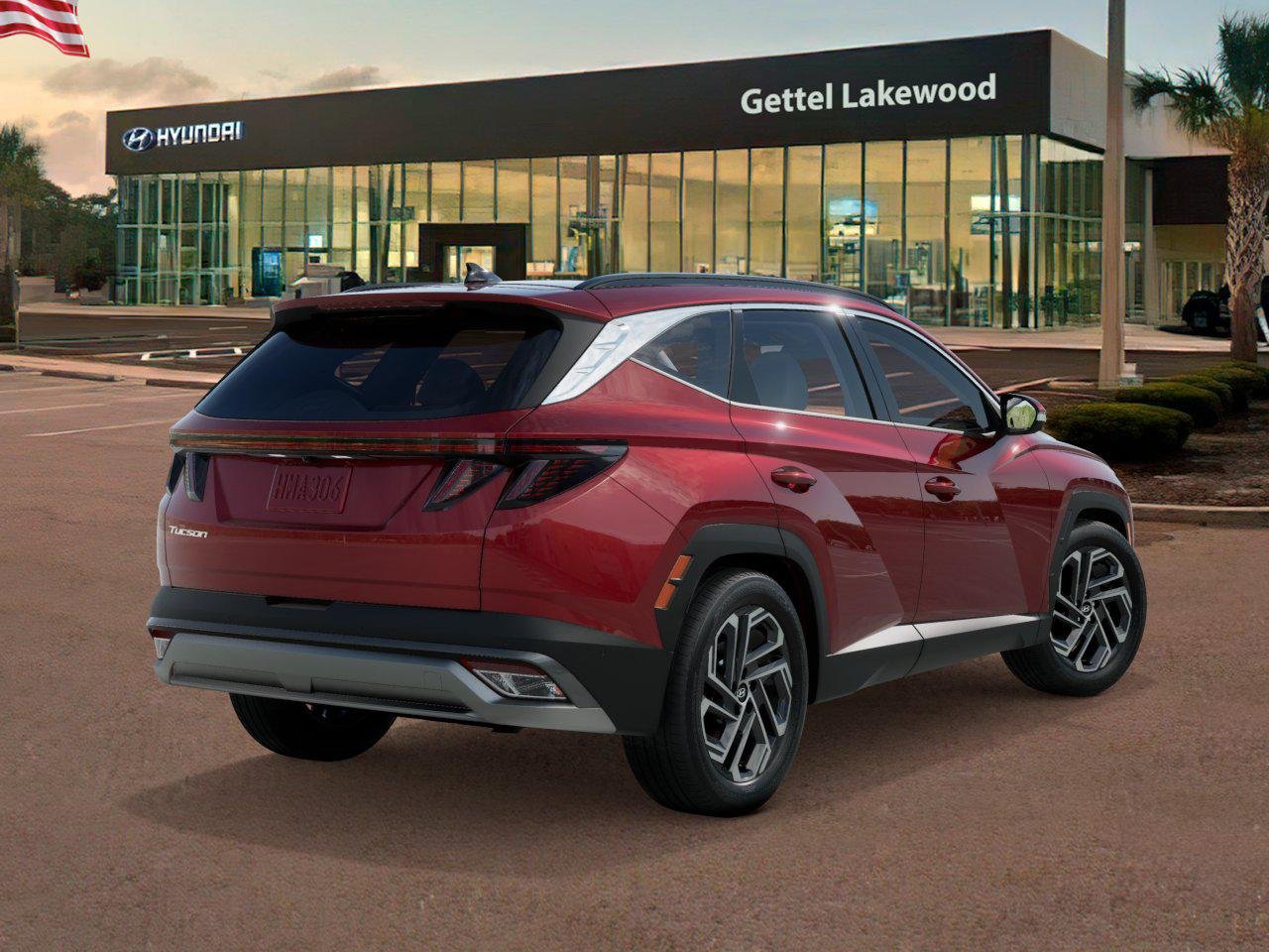 New 2026 Red Hyundai Limited FWD image 4