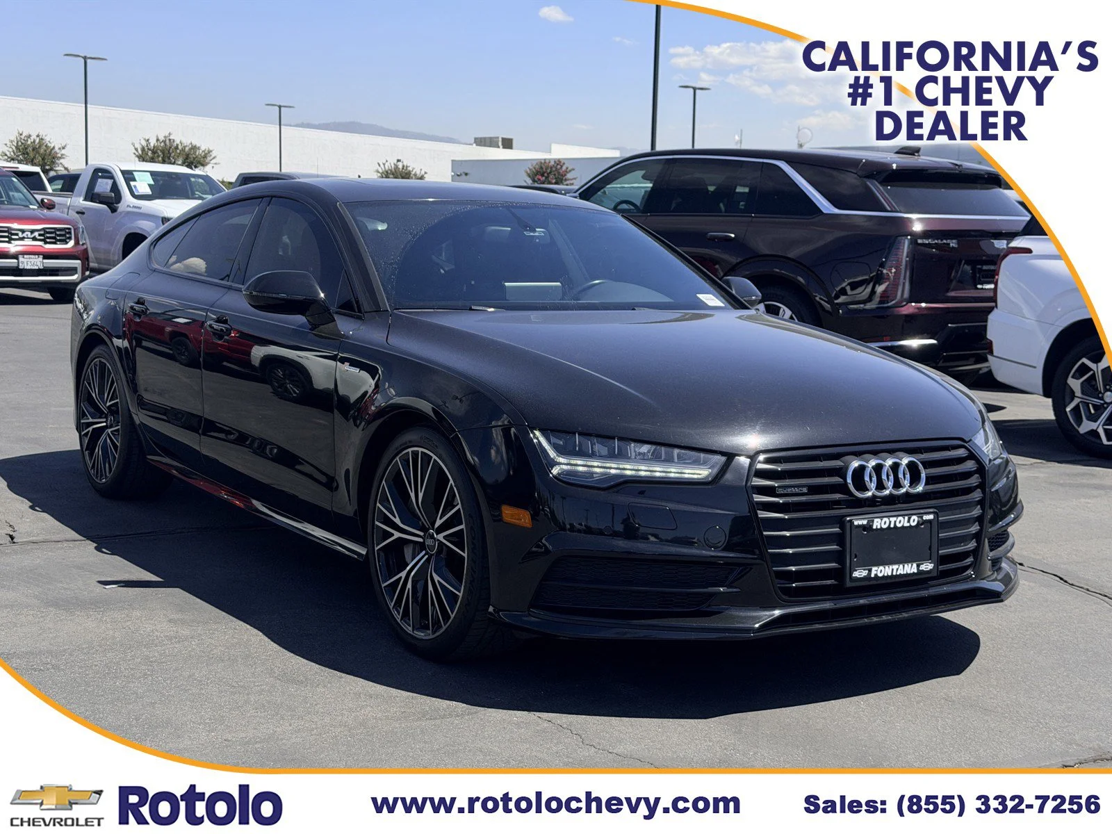 Used 2018 Black Audi Premium Plus image 1