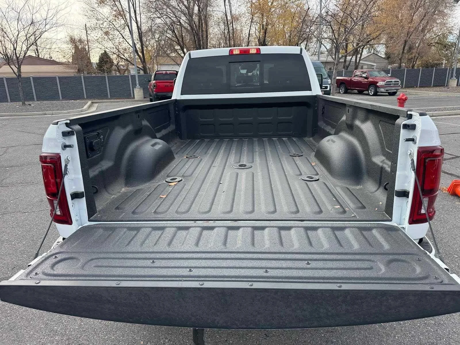 New 2026 Bright White Clear-Coat Exterior Paint RAM Laramie image 26