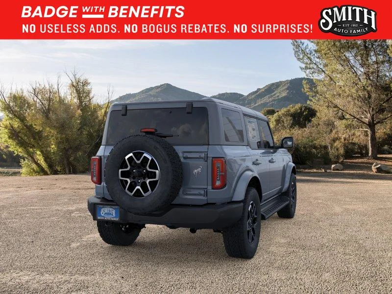 New 2025 Azure Gray Metallic Tri-Coat Ford Outer Banks® image 9