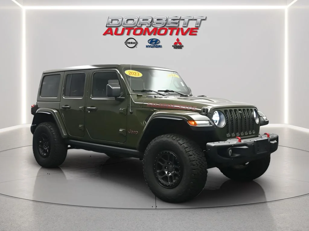 Used 2023 Sarge Green Jeep Rubicon image 4