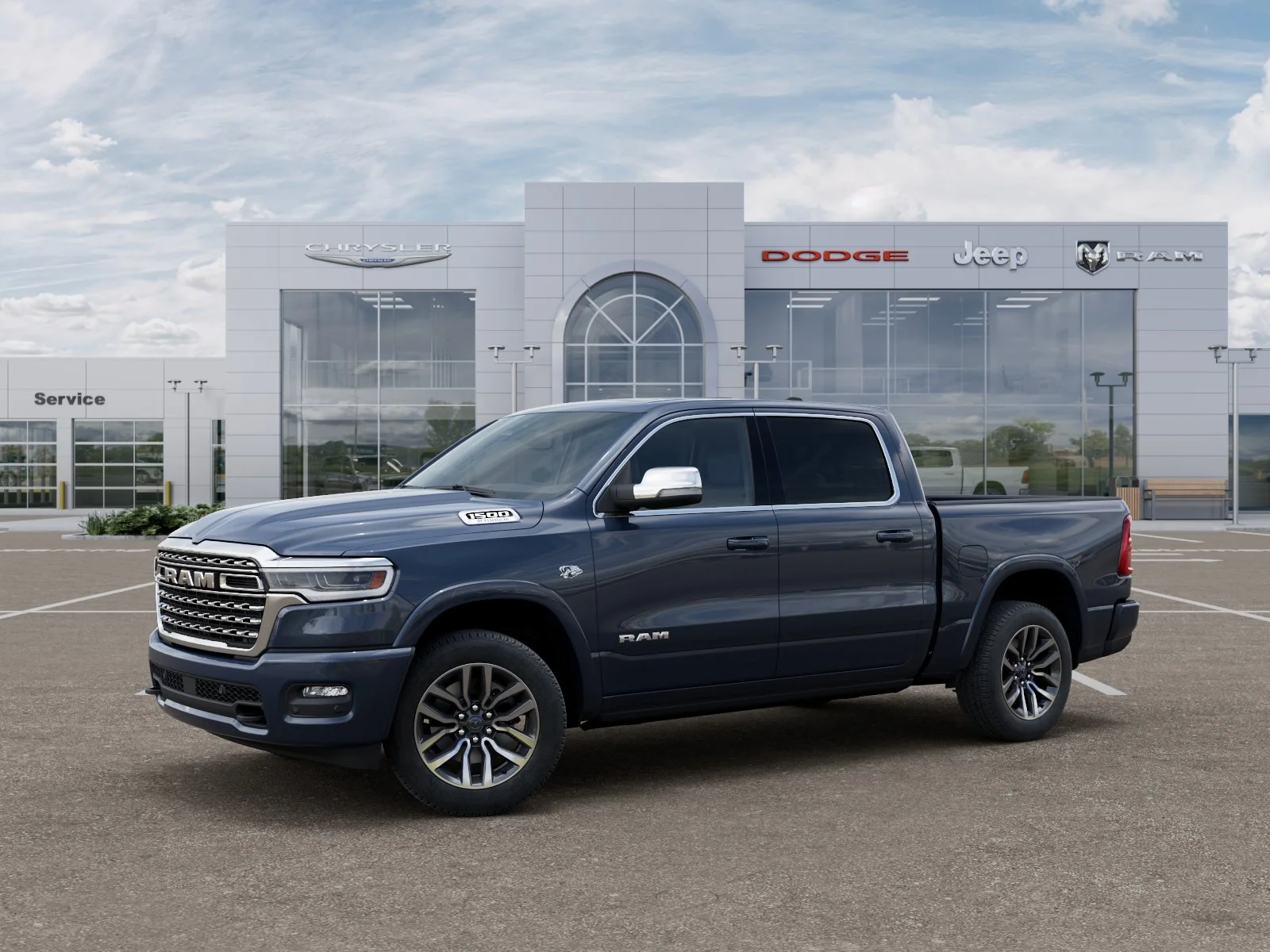 New 2026 Forged Blue Metallic Exterior Paint RAM Limited image 28