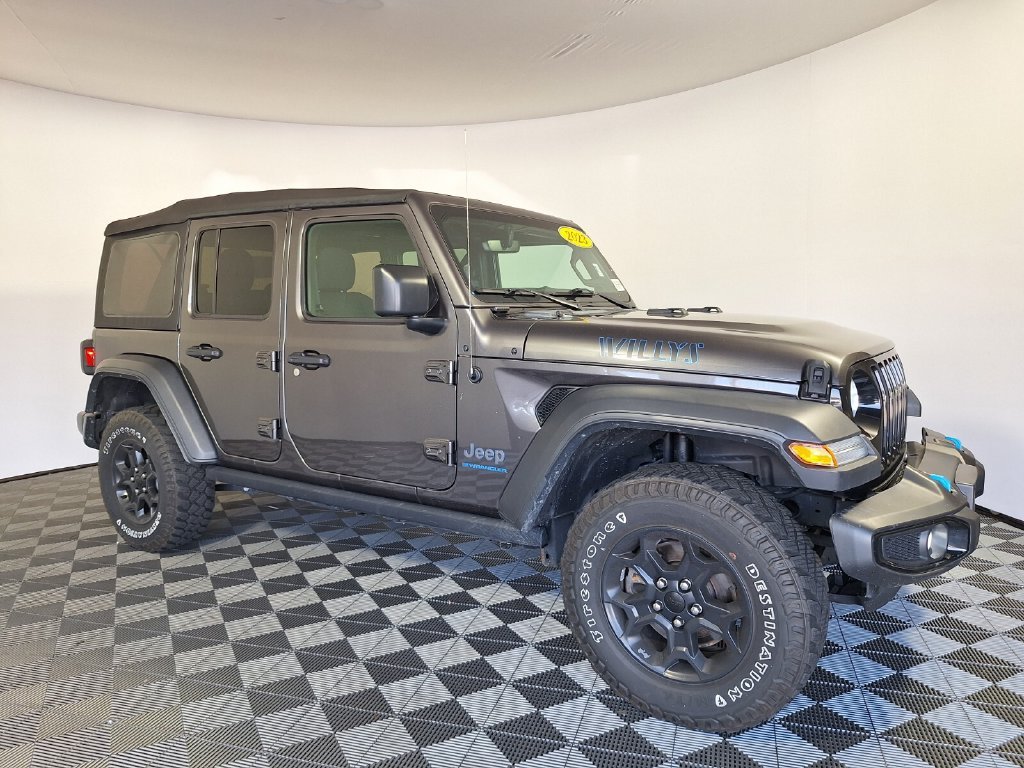 Used 2023 Gray Jeep Willys 4xe image 3