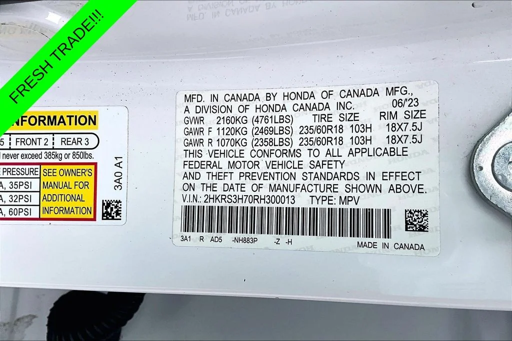Used 2024 White Honda EX-L image 18