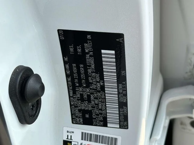 Used 2020 Blizzard Pearl Toyota LE image 20