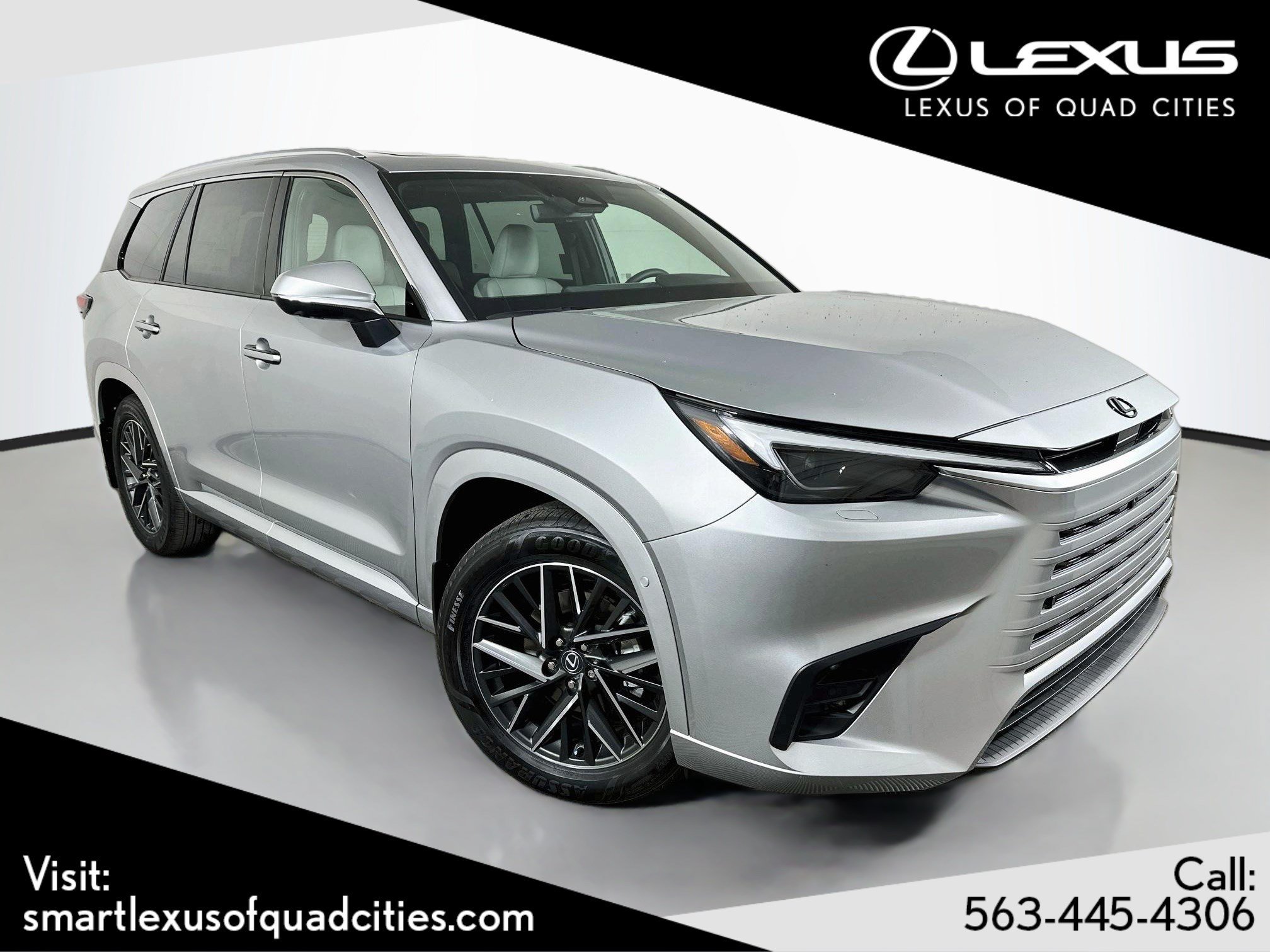 Certified Used 2025 Celestial Silver Metallic Lexus 350 Luxury image 1