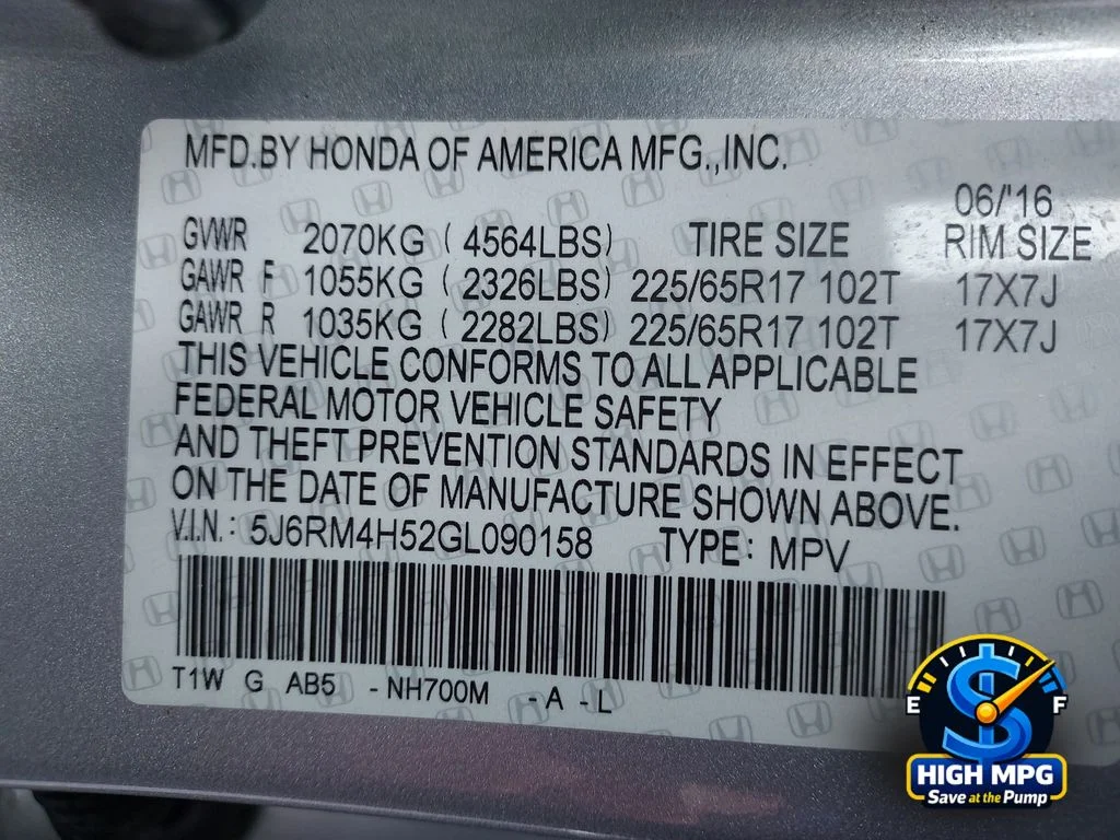 Used 2016 Silver Honda EX image 24