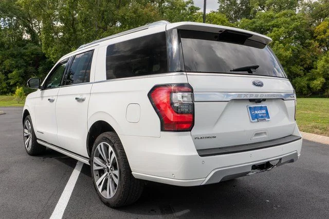 Used 2021 White Metallic Ford Platinum image 8
