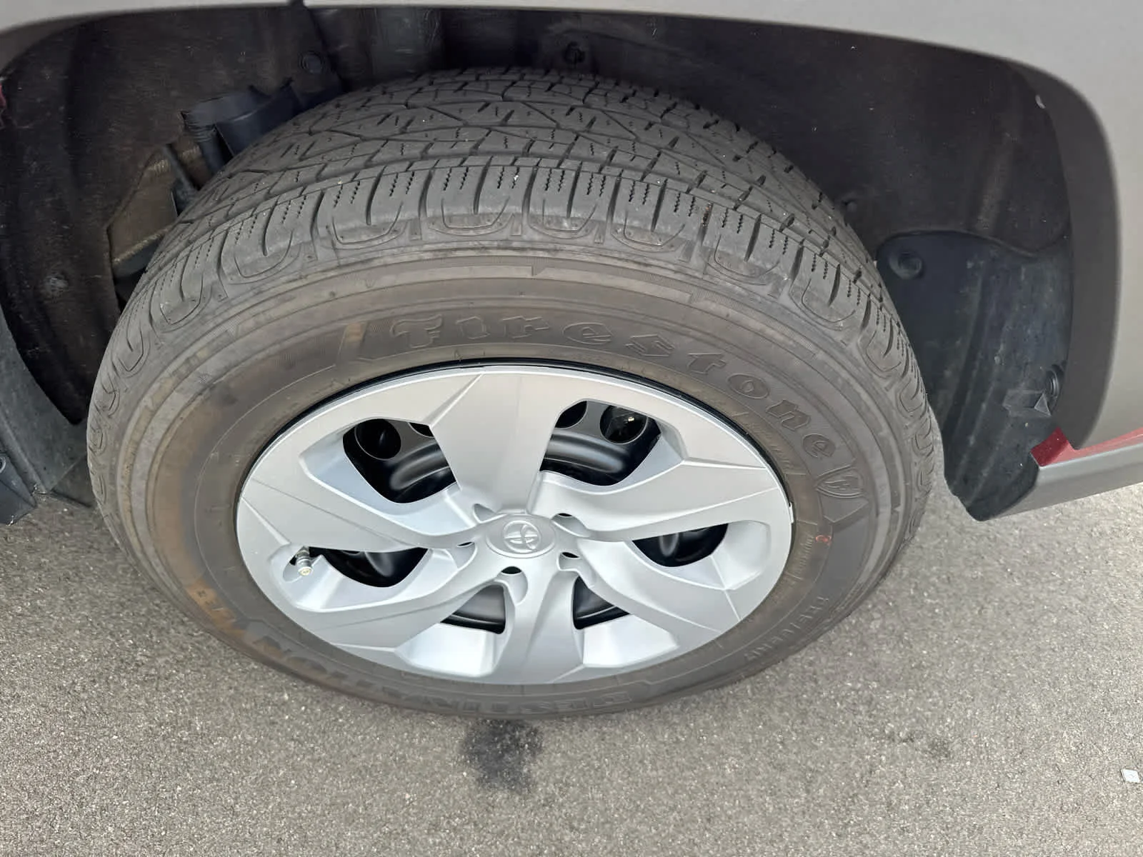 Certified Used 2025 Ruby Flare Pearl Toyota LE image 5