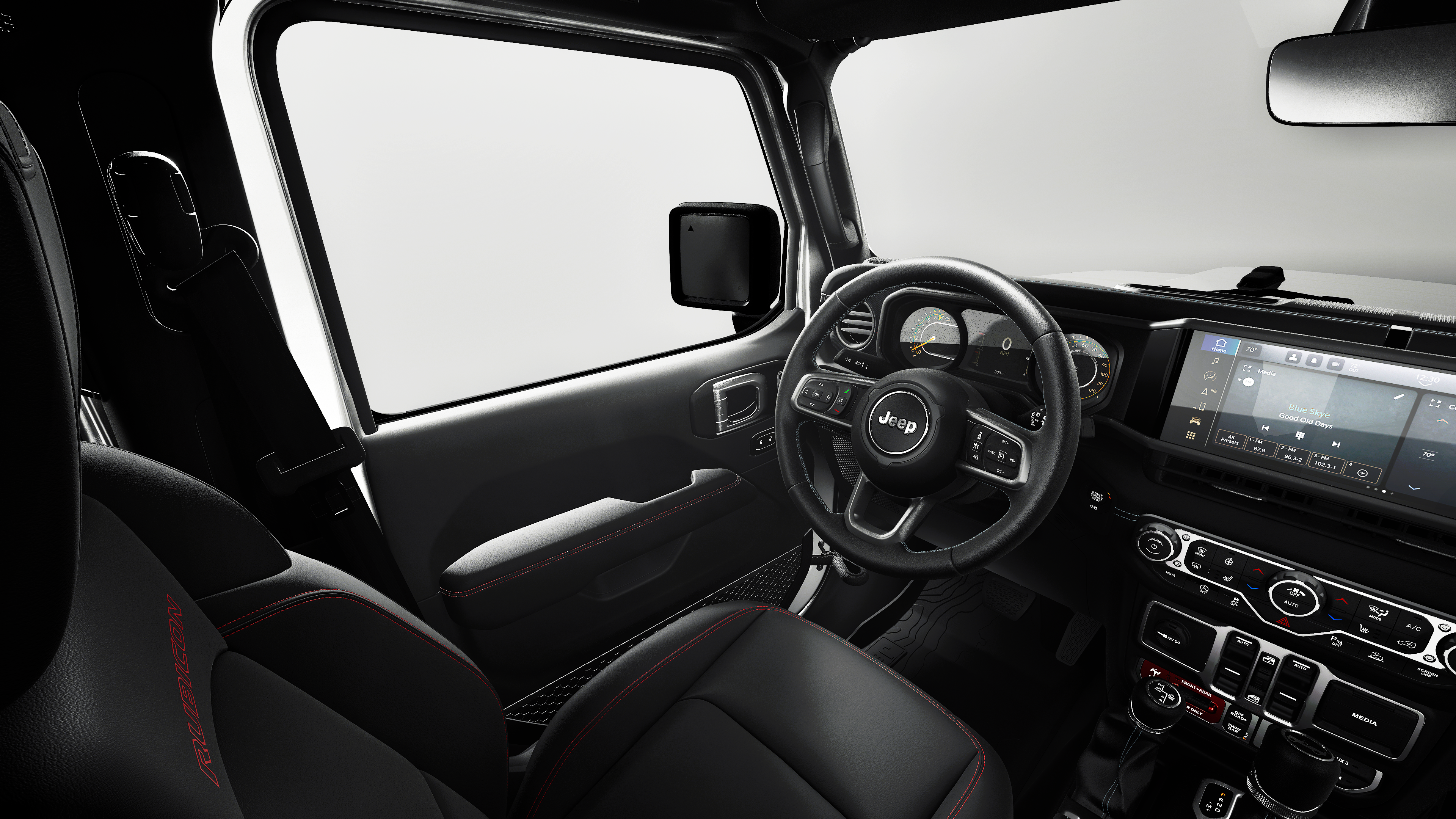 New 2027 Bright White Clear-Coat Paint Jeep Rubicon X image 20