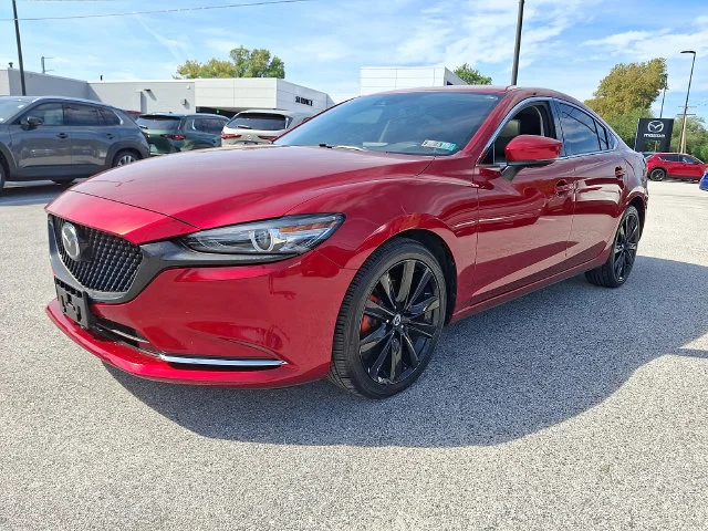 Used 2021 Red Mazda Grand Touring Reserve image 3