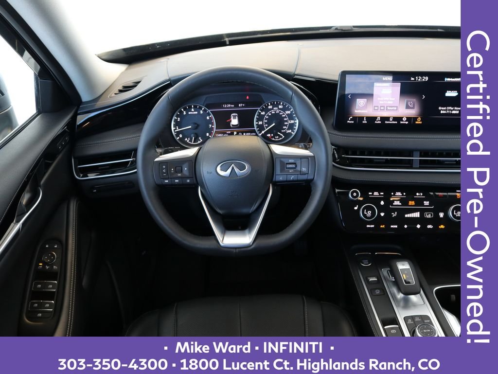 Certified Used 2025 Black INFINITI PURE image 9