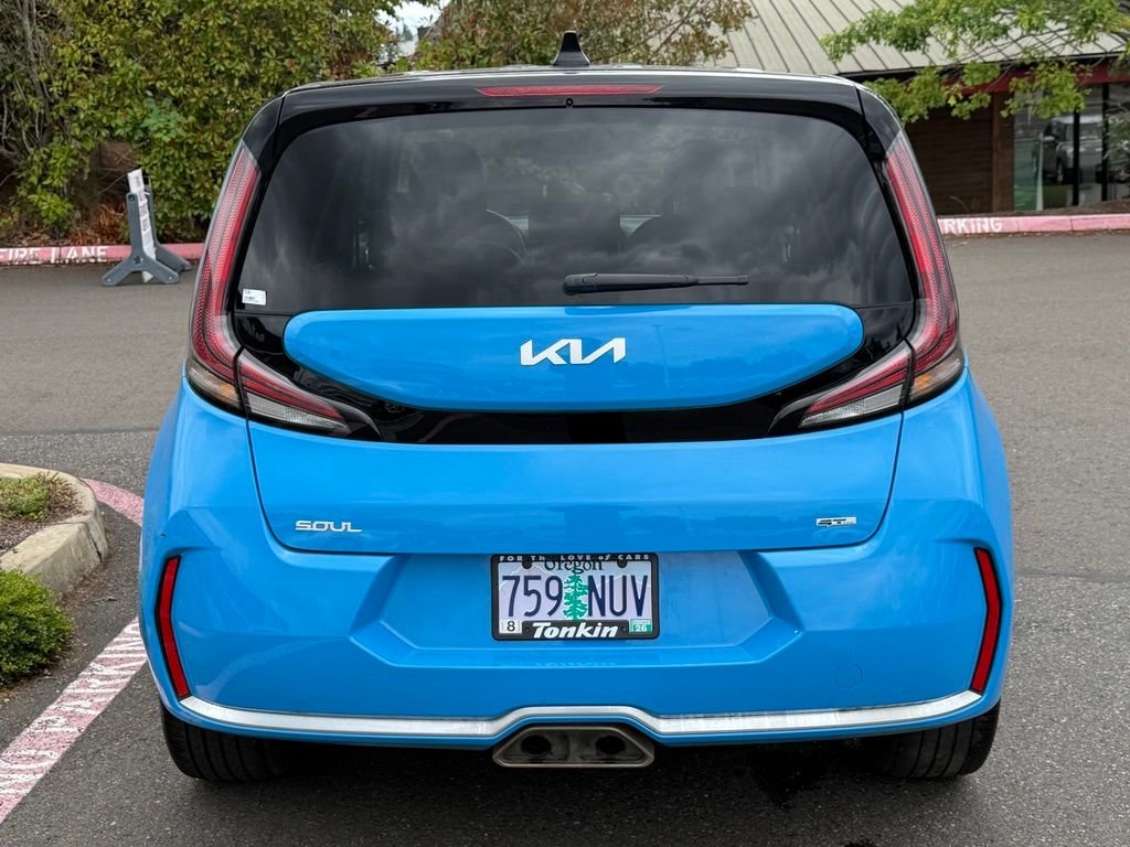 Used 2023 Surf Blue w/Black Roof Kia GT-Line image 6