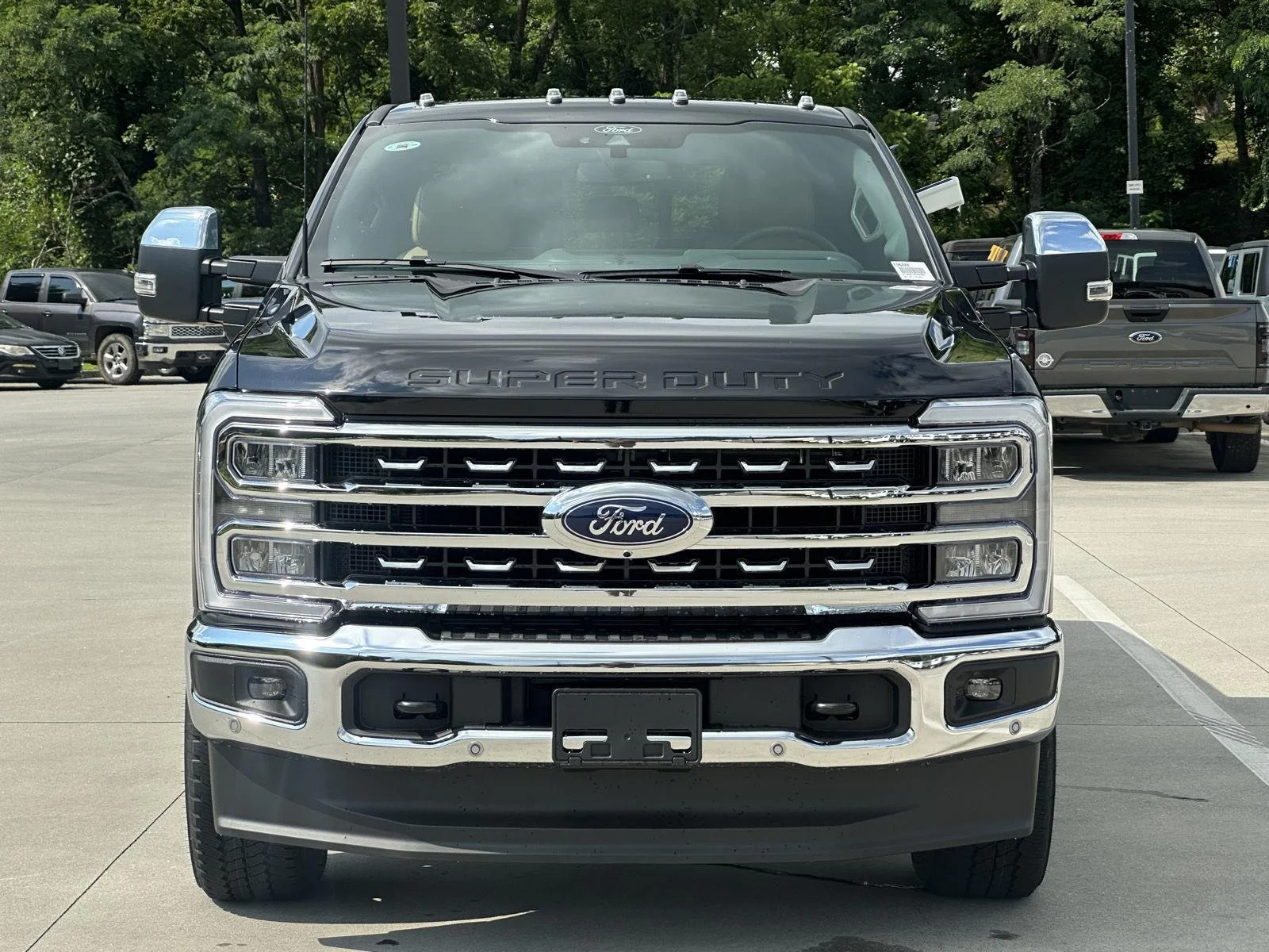 New 2026 Agate Black Metallic Ford LARIAT image 2