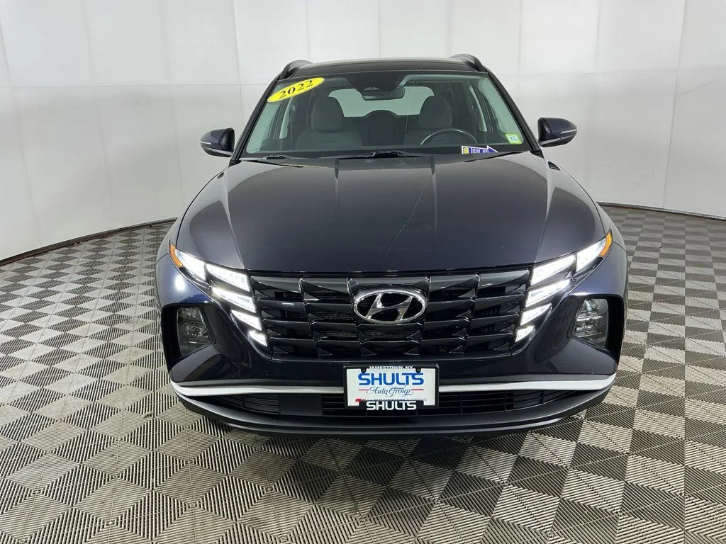 Certified Used 2022 Blue Hyundai SEL Convenience image 3