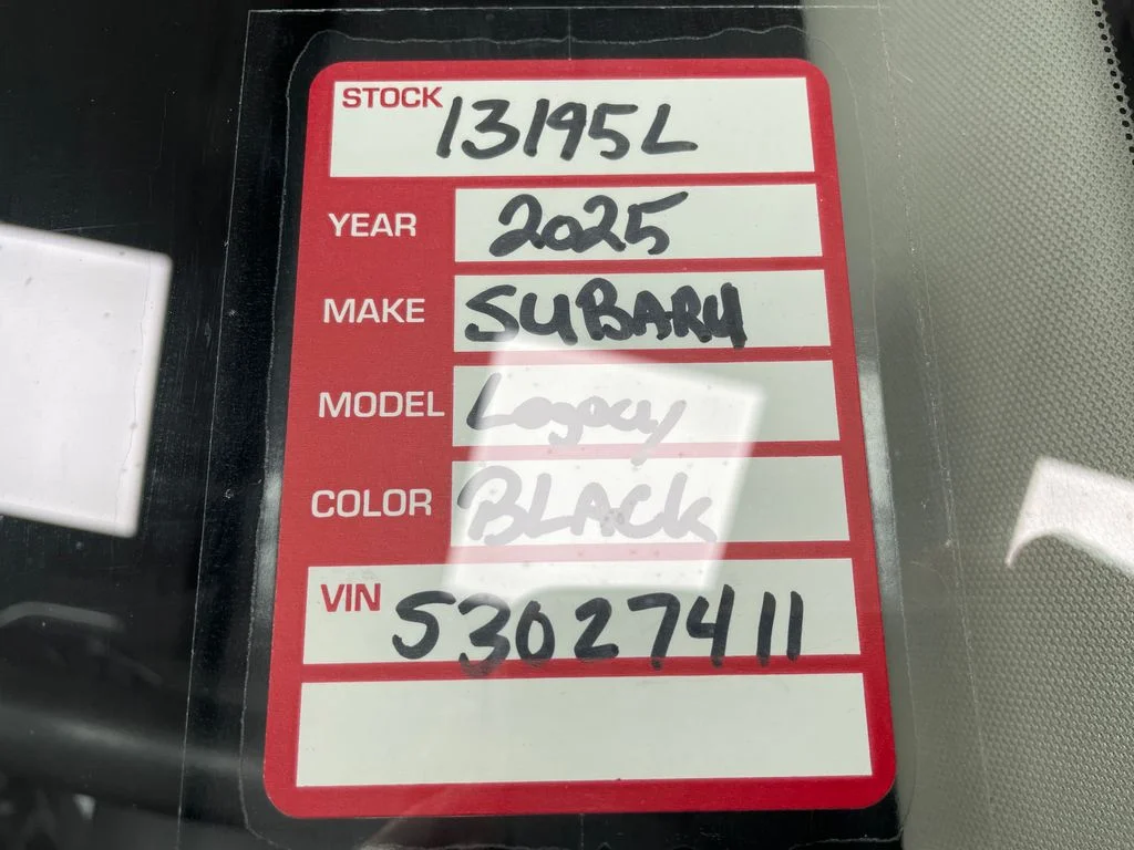 Used 2025 Crystal Black Silica Subaru Premium image 16