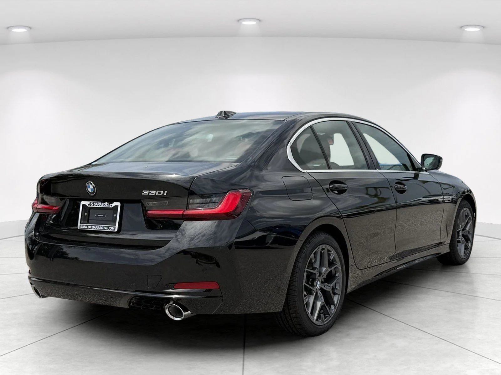 New 2026 Black Sapphire Metallic BMW 330i image 3