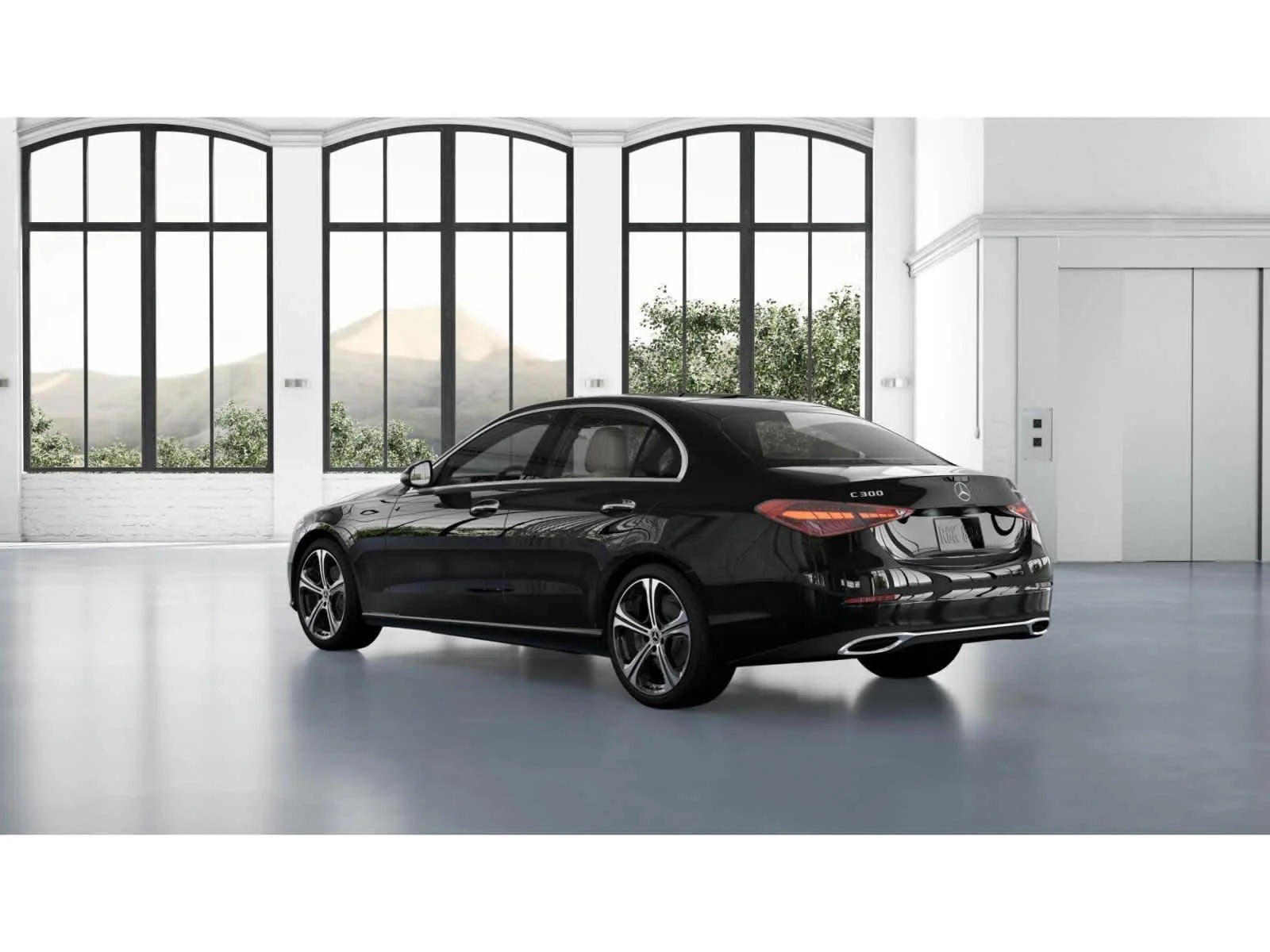 Used 2022 Obsidian Black Metallic Mercedes-Benz C 300 image 28