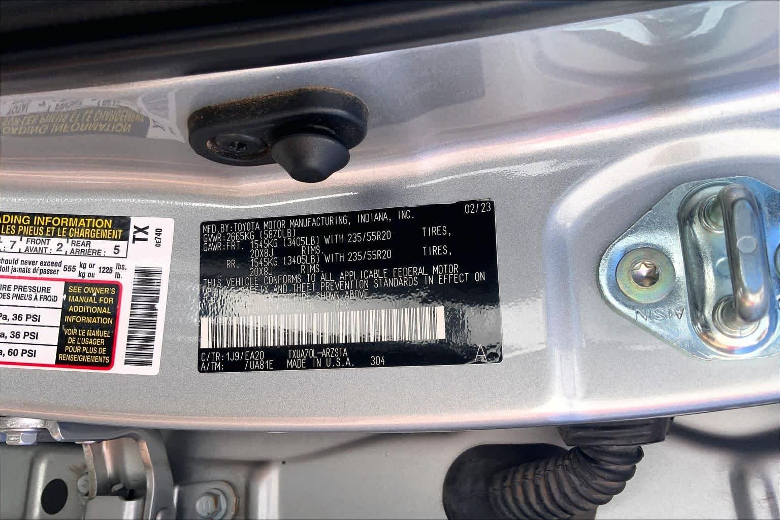 Used 2023 Celestial Silver Metallic Toyota XSE image 36