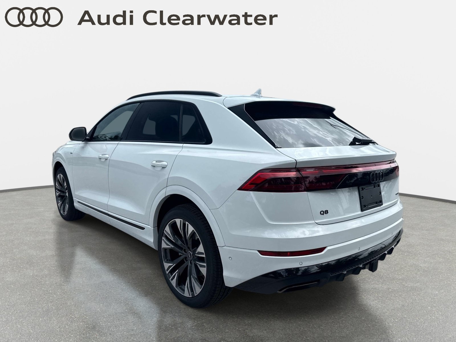 New 2026 Glacier White Metallic Audi Premium Plus image 3
