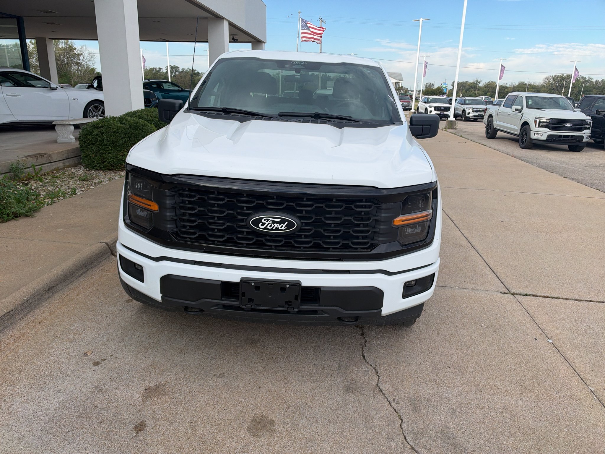 Used 2024 Oxford White Ford STX image 3