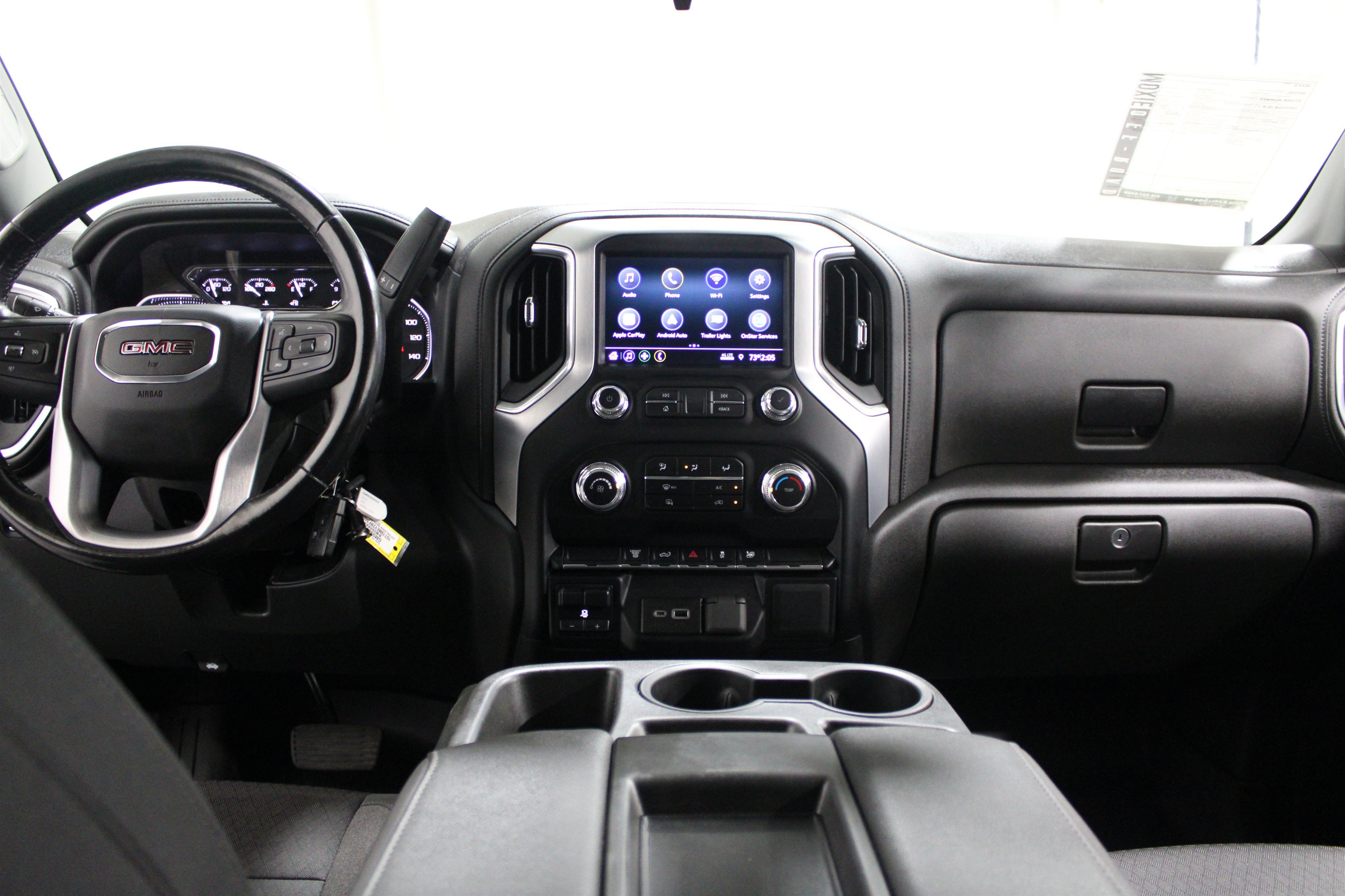 Used 2022 Black GMC SLE Crew Cab 4x4 - Lifted image 2