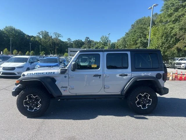 Used 2021 Silver Jeep Unlimited Rubicon 4xe image 6