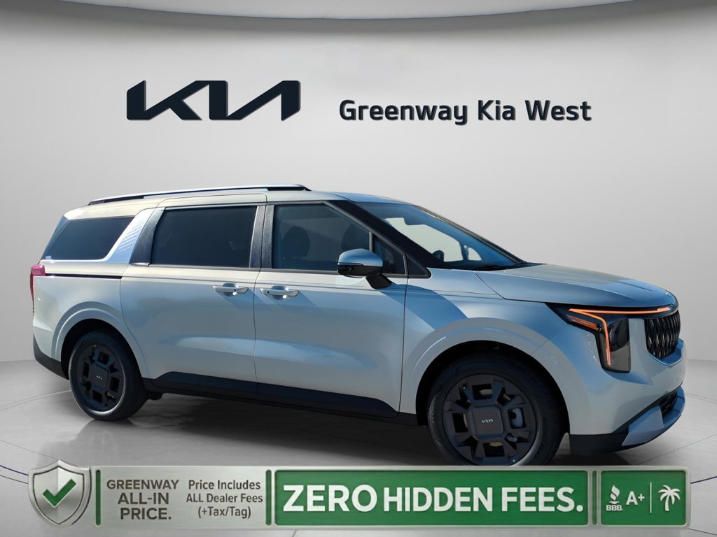New 2026 Ivory Silver Kia EX image 1