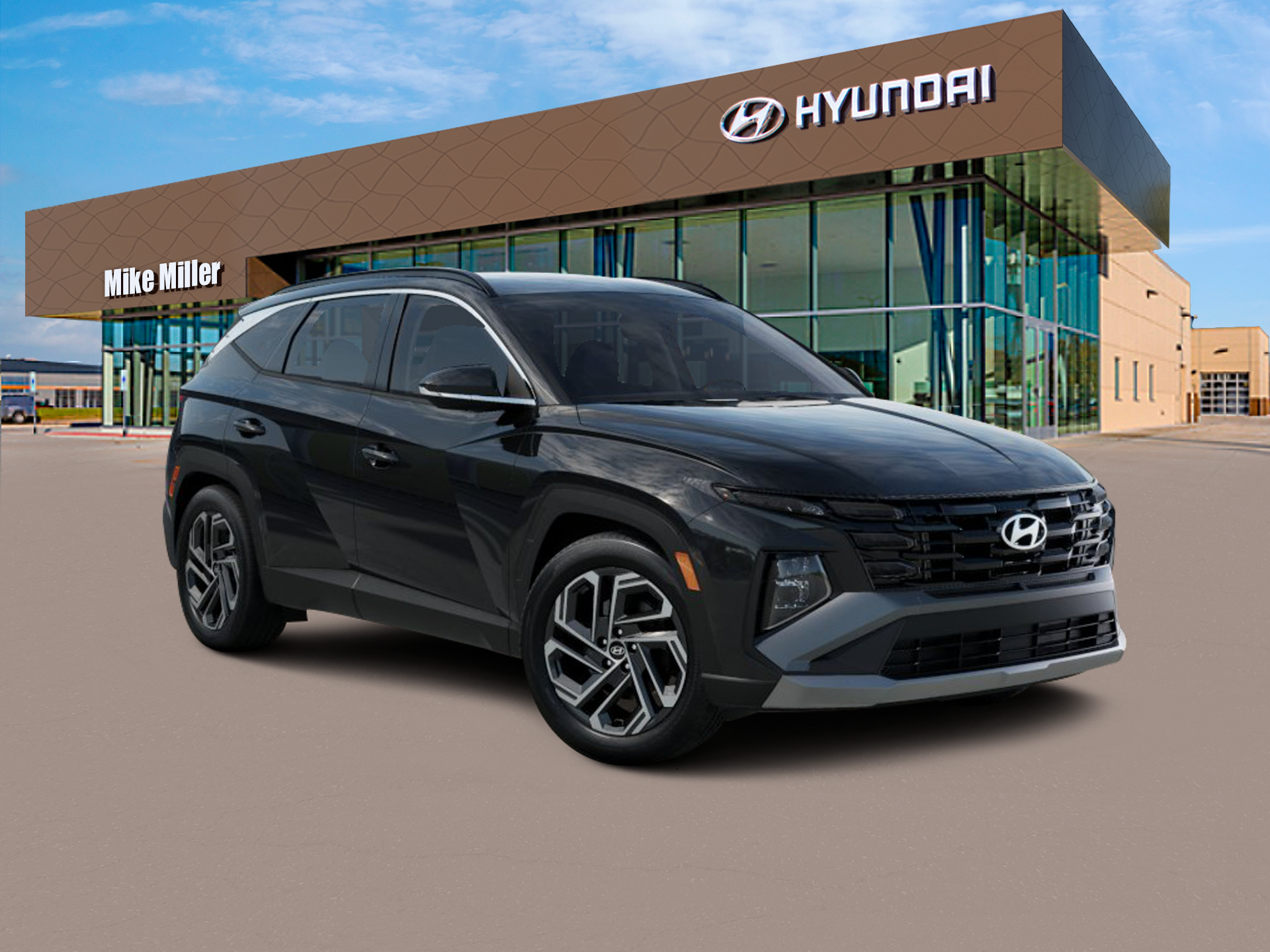 New 2026 Phantom Black Hyundai SEL Plus AWD image 7