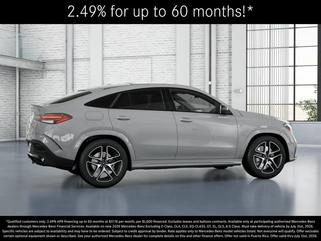 New 2026 MANUFAKTUR Alpine Grey Mercedes-Benz AMG® GLE 53 4MATIC+ Coupe image 60