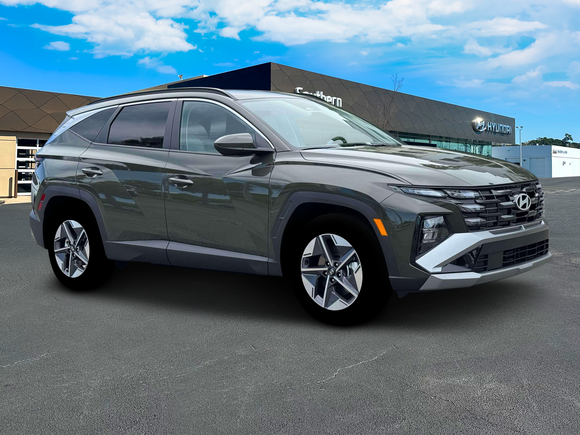 New 2026 Green Hyundai SEL AWD image 10