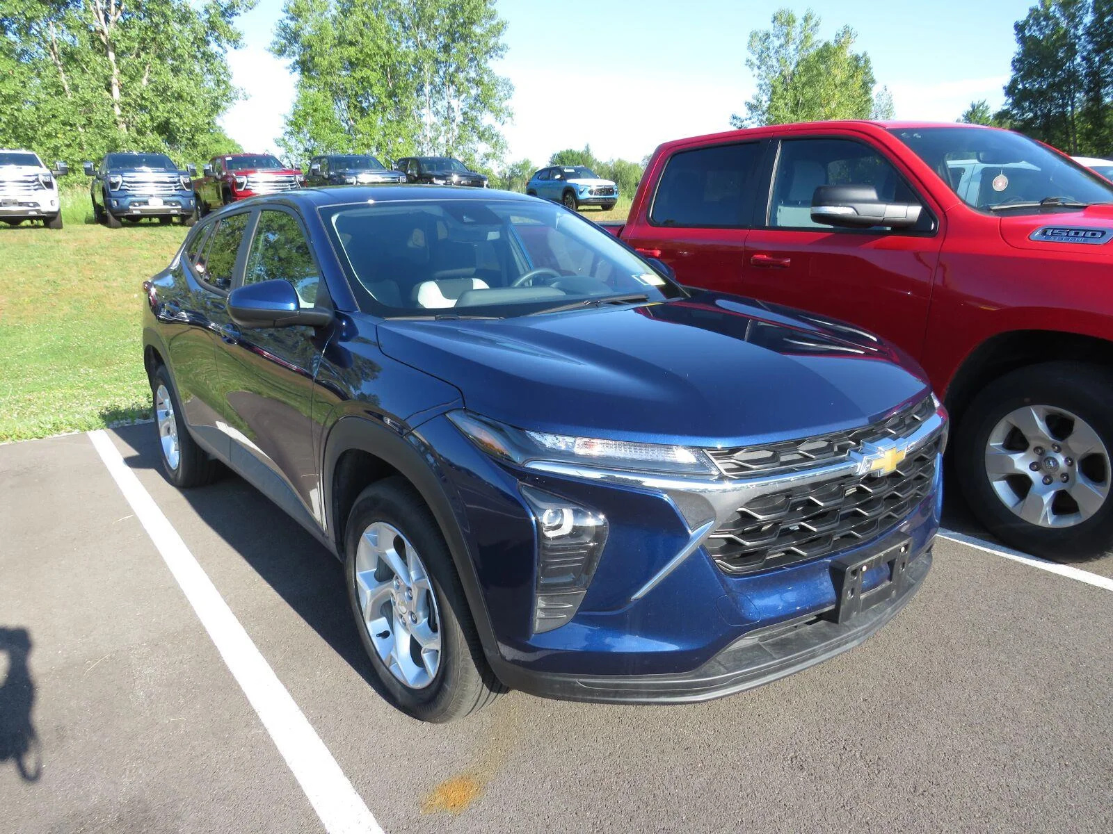 Used 2024 Blue Glow Metallic Chevrolet LS image 2