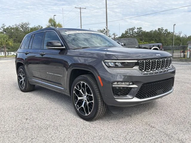 Used 2025 Gray Jeep Summit Reserve image 2