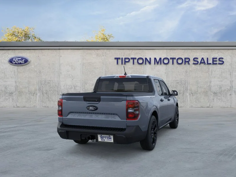 New 2025 Azure Gray Metallic Tri-Coat Ford XLT image 8
