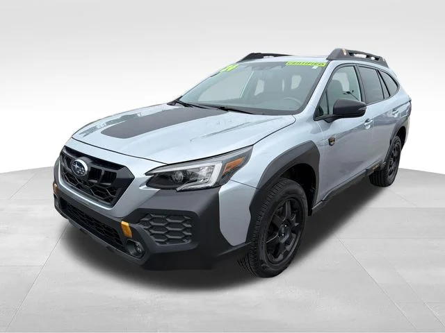 Certified Used 2024 Silver Subaru Wilderness image 3