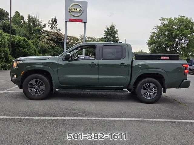 Certified 2025 Nissan Frontier SV with VIN 1N6ED1EK2SN615999 for sale in Little Rock