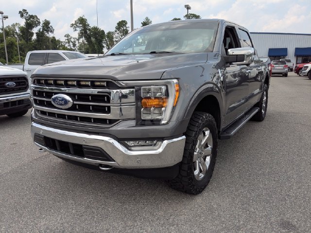 Used 2021 Gray Metallic Ford Lariat image 7