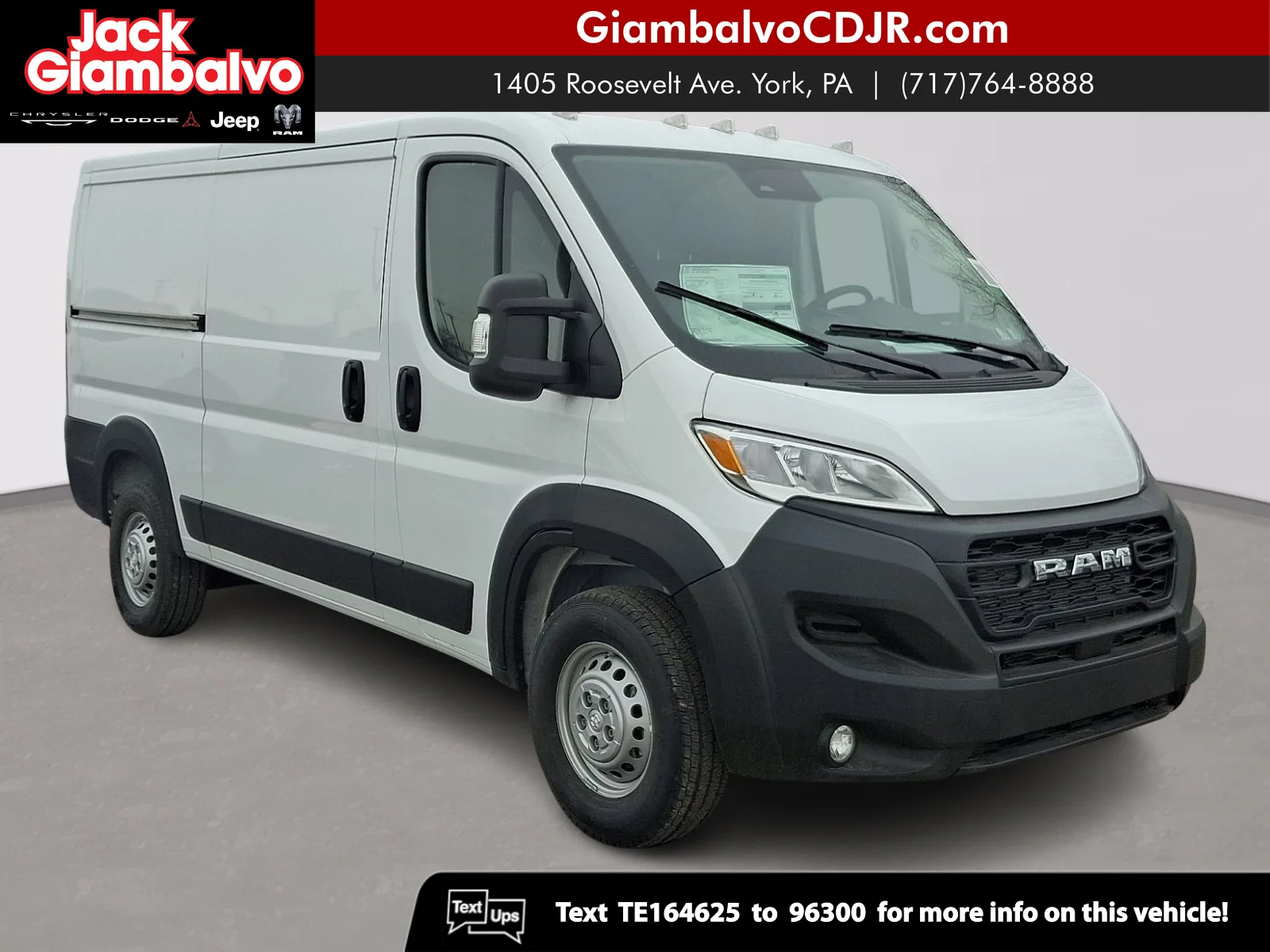 2026 RAM ProMaster 1500 Tradesman 136" WB Low Roof's photo