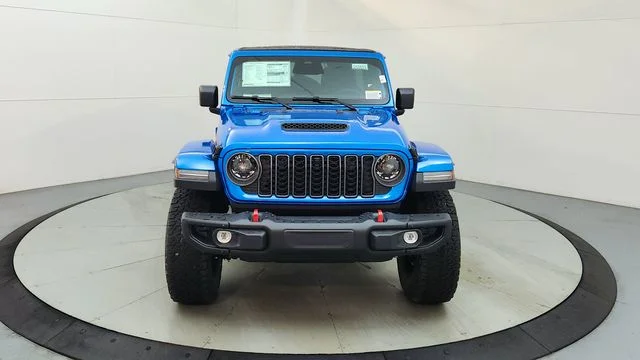 New 2026 Hydro Blue Pearl-Coat Exterior Paint Jeep Rubicon X image 2