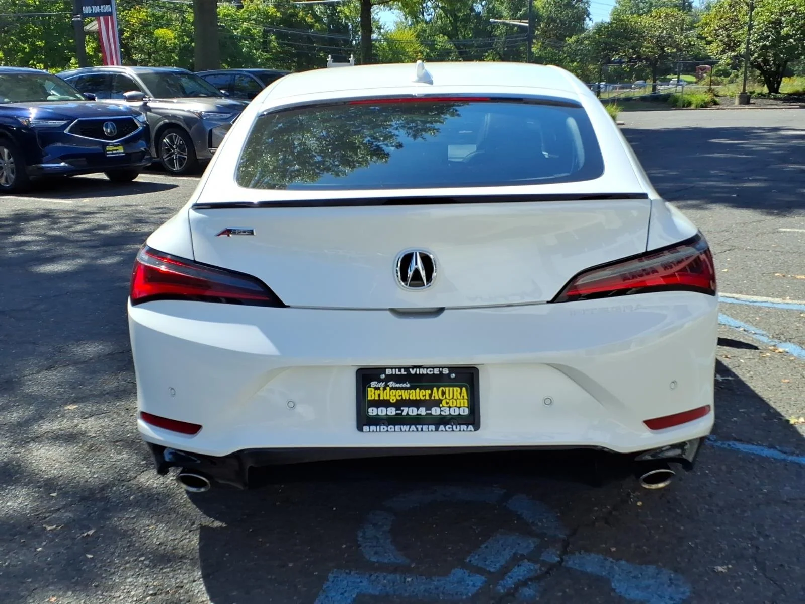 Used 2024 Platinum White Pearl Acura A-SPEC TECH image 5
